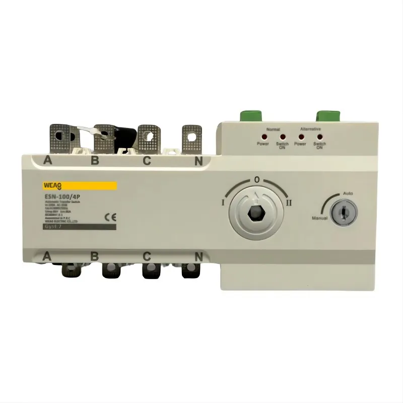 100A 4P automatischer Transferschalter